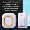 Wireless Home Doorbell, Self-Generated, No Batteries, 2 For 1, UK Plug - 7