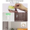 Wireless Home Doorbell, Self-Generated, No Batteries, 2 For 1 Black (EU Plug) - 9