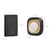 Wireless Smart Doorbell, Battery-Free, 2 For 1 Black (US Plug) - 3