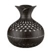 Dark Wood LED Light Aromatherapy Diffuser & Quiet Humidifier Vase 2-in-1 - 1