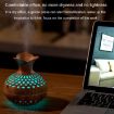 Dark Wood LED Light Aromatherapy Diffuser & Quiet Humidifier Vase 2-in-1 - 9
