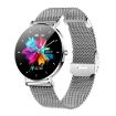 T8 1.3" Silver Smart Watch - Heart Rate/Blood Pressure/Oxygen Monitor - 1