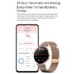 T8 1.3" Silver Gray Smart Watch - Heart Rate/Blood Pressure/Oxygen Monitor - 7