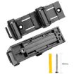 DEEMOUNT RCK-051 Bike Parking Buckle Wall Hook - Black - 5
