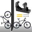 DEEMOUNT RCK-051 Bike Parking Buckle Wall Hook - White Black - 2