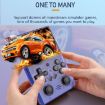 R35PLUS 3.5" Handheld Game Console 64G 10,000+ Games - Transparent Orange - 9