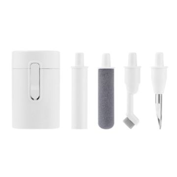 Mini Portable Bluetooth Headset Cleaning Pen - Multifunctional Stick (White) - 1