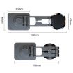 Foldable Magnetic Car Phone Holder - D30 Suspension Metal Stand - 3