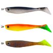 HENGJIA T-Tail Soft Dummy Bait Lures 6pcs, 10cm 5.3g, Color 6 - 2