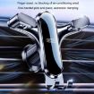 Triangle Gravity Sensor Car Phone Holder - Air Vent Adhesive Model BUDK - 5