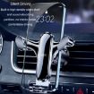 Triangle Gravity Sensor Car Phone Holder - Air Vent Mount, Bent Suction Cup - 9