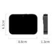 D6 CCD HD Digital Camera Touch Screen Student Video Recorder Black - 3