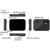 D6 CCD HD Digital Camera Touch Screen Student Video Recorder Black - 4