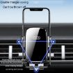 BUDK Anti-shake Car Phone Bracket - Air Vent Gravity Support Stand (Black) - 4