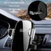 BUDK Silver Anti-shake Car Phone Bracket Air Vent Gravity Support Stand - 6