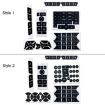Mercedes-Benz CLS/C218/SLK/W172/W204/GLK AC Button Repair Sticker - 2