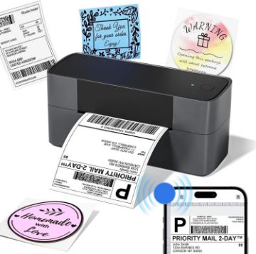 Phomemo PM245-BT Bluetooth Shipping Label Printer, 1-4.6 Inch Width - 1