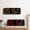 Red LED Screen Digital Display Alarm Clock - Desktop & Wall Decor - 9