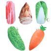 Carrot Vegetable Plush Pencil Pouch - Large 3D Simulation Pen Case - 2