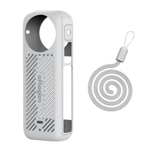 Insta360 X4 AMagisn Gray Silicone Protective Cover Case - 1