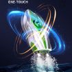 Red 2.4G Mini Remote Control Boat - Kids Summer Water Play Toy Submarine - 4