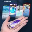 Mini Remote Control Boat - 2.4G Green Submarine Toy for Kids Summer Play - 7