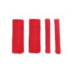 Red Summer Ice Silk Sweat-absorbent Breathable Electric Vehicle Grips - 1