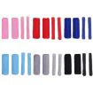 Black Summer Ice Silk Sweat-absorbent Breathable Electric Vehicle Grips - 2