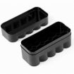 120 Film Negative Storage Box - Holds 5 Rolls + Silicone Straps - 3
