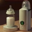 18W Baby Bottle Warmer, 6000mAh, Digital Display, 6 Temp Levels NNQ-2 - 2