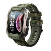 C20Plus 1.81" Health Monitoring Waterproof Smart Watch - Camouflage Green - 1