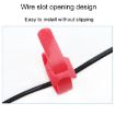 20pcs Black Nylon Tying Straps 12x150mm - Cable Storage Bundle - 5