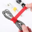 20pcs Nylon Tying Strap for Data Cable Storage, 12x200mm Black - 2