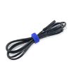 20pcs Blue T-Shape Nylon Data Cable Strap 10x100mm Binding Tie - 2