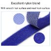 20pcs Blue T-Shape Nylon Data Cable Strap 12x250mm Binding Tie - 4