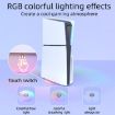 PS5 Slim iplay HBP-575 RGB Vertical Storage Bracket Transparent Base - 3