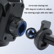 Yellow Ribbon Car Gravity Air Outlet Navigation Mobile Phone Holder - 5