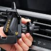 Yellow Ribbon Car Gravity Air Outlet Navigation Mobile Phone Holder - 6
