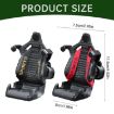 Red Ribbon Car Gravity Air Outlet Phone Holder - Navigation Compatible - 2