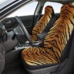 Leopard Pattern Car Seat Protector - Universal Automobile Decoration - 5