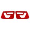 Mercedes-Benz G-Class W463 Seat Adjustment Sticker Set (Red) - 2pcs - 1
