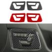 Mercedes-Benz G-Class W463 Seat Adjustment Sticker Set (Red) - 2pcs - 2