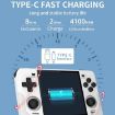 POWKIDDY RGB30 4" IPS Handheld Game Console WiFi Bluetooth 80GB Black - 8