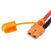 XT60 Battery Plug Protective Covers - 10pcs Pack, Dustproof & Insulated (Red) - 2