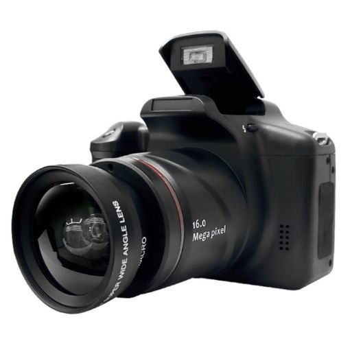 HD-05+ 2.4" 1080P HD Digital Camera, 16X Zoom, Photo & Video DV, Black - 1