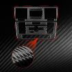 Mercedes-Benz G-Class W463 Multimedia Panel Sticker Set - Black (2pcs) - 6