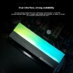 COOLMOON CM-M2A M.2 2280 SSD Cooler 5V ARGB Heatsink Gray - 3