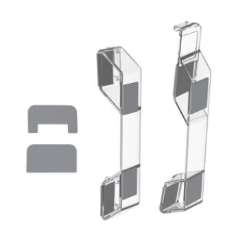 Sony PS5 Slim DOBE TP5-3582 Transparent Console Horizontal Holder - 1