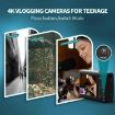 64MP 4K HD Digital Camera with 2.8-Inch Display & 18x Zoom (White) - 4