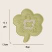 Beige Silicone Soap Dispenser & Non-Slip Drainage Holder for Bathroom - 3